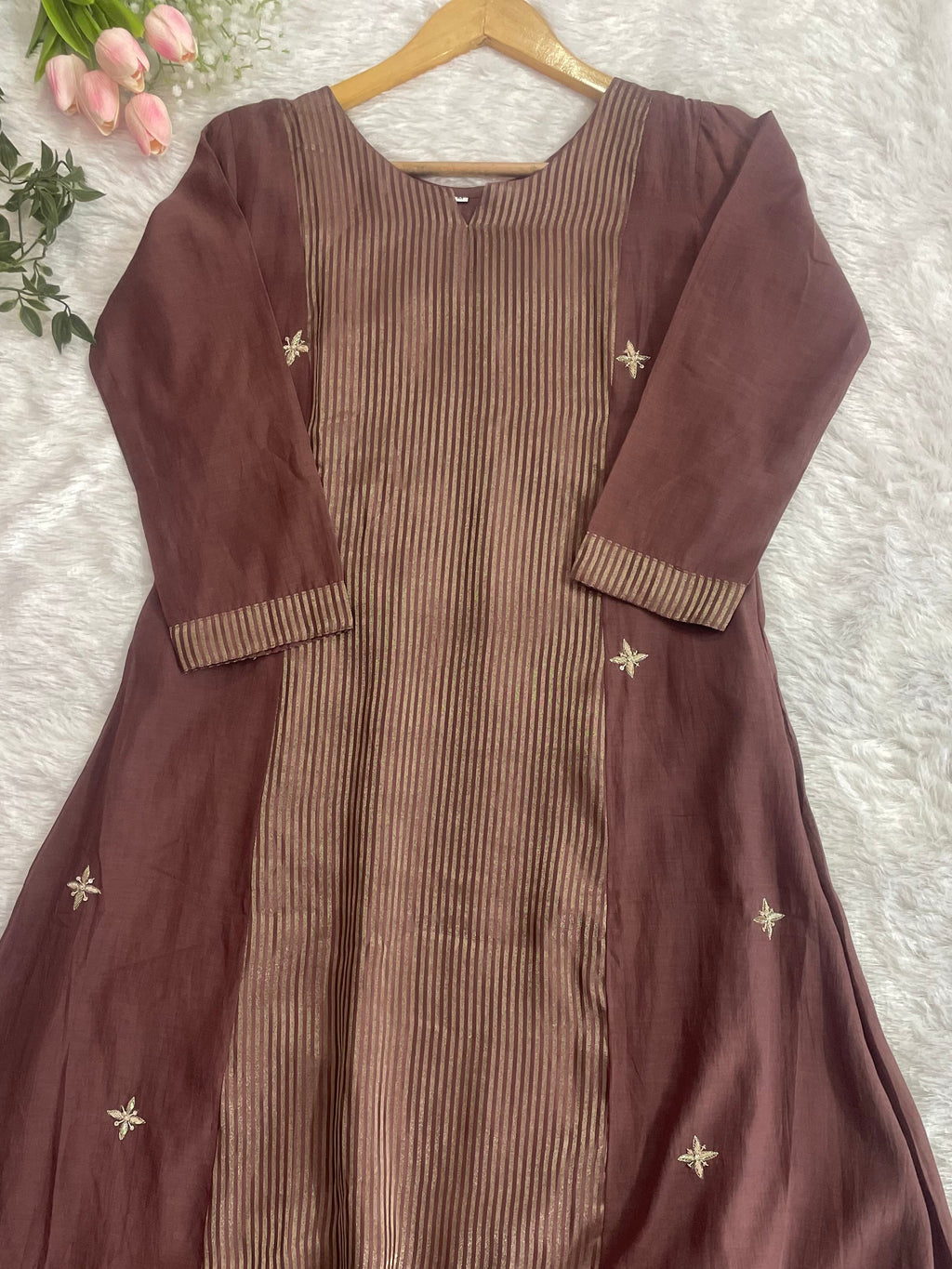 Liorvella Mocha Luxe Pant suit set