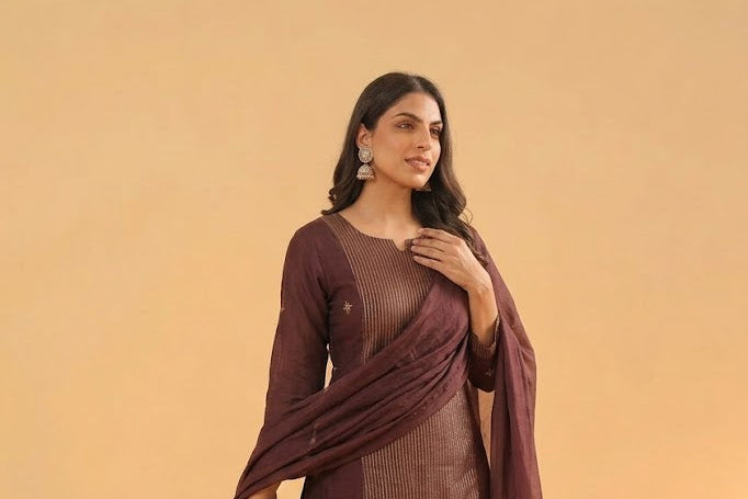 Liorvella Mocha Luxe Pant suit set