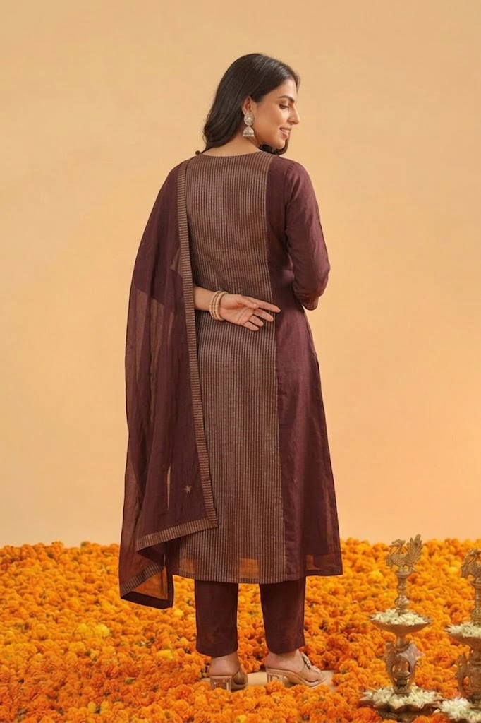 Liorvella Mocha Luxe Pant suit set